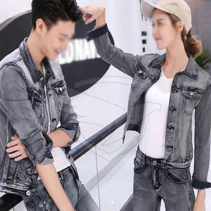 Nouvelle veste en jean unisexe à la mode 100% coton tenue décontracté veste en jean unisexe de style unique pour la vente en ligne - Product Image 2