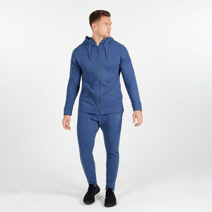 Vêtements de jogging 100% coton pour hommes de haute qualité décontracté extérieur respirant survêtements 2 pièces grande taille hiver - Product Image 1