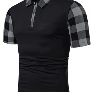 เสื้อโปโลผู้ชายแบบสั่งทำเสื้อโปโลผ้าคอตตอนแท้ดีไซน์ใหม่ - Product Image 1