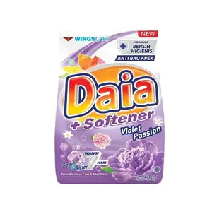 ผงซักฟอก daia น้ำยาปรับผ้านุ่มสีม่วง1,6กก. ผงซักฟอกสำหรับซักผ้าราคาดีที่สุด