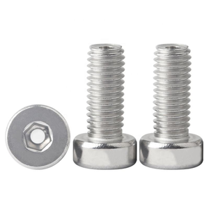 Tornillo de Cabeza Redonda de Acero Inoxidable 304-316 Niquelado Grado A2-70 DIN7984 M4 M5 M6 M8 M10 M12 M16 - Product Image 1