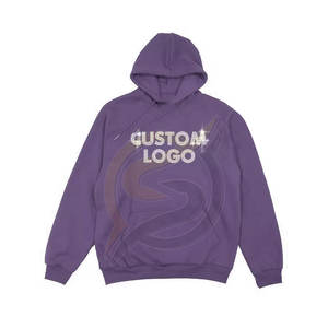 Sudaderas con capucha de invierno a granel unisex, jersey de hombre hecho a medida con estampado de diamantes de imitación, forro polar suave, cremallera gruesa, diseño a precio al por mayor - Product Image 1