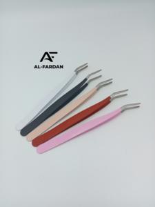 Custom Colors Solid Stainless Steel Eyelash Applicators Tweezers Fiber Tip Mink Strip Lash Applicator Tweezer <b>Card</b> <b>Boxes</b> - Product Image 3