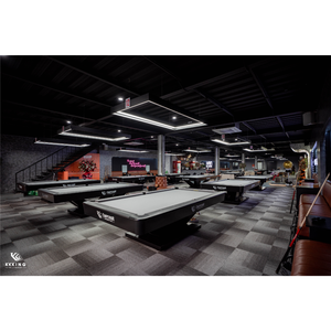 Mesa de billar de pizarra de lujo de 9 pies Estándar profesional de alta precisión para clubes y salones para el hogar - Product Image 5