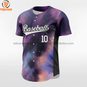 Camiseta DE LA Liga de Béisbol Juvenil para Hombre y Mujer, Jersey de Béisbol de Gran Tamaño con Impresión por Sublimación, Cosido Al por Mayor, 2025, OEM - Product Image 2