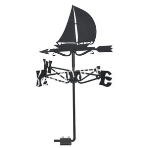 Forma de yate, la mayoría de las tendencias, veleta para exteriores, jardín, Metal decorativo, veleta de alta calidad a precios razonables - Product Image 2