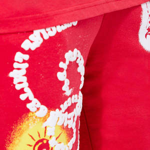 Custom <b>Vintage</b> 100% Cotton All Over Print French Terry <b>Shorts</b> <b>Men</b> Sweat 3D Screen Foam Puff Print Nylon Mesh <b>Shorts</b> For <b>Men</b> - Product Image 5