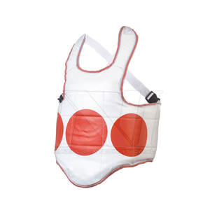 Protector de pecho de cuero sintético de alta calidad profesional Color de logotipo personalizable para MMA Karate Taekwondo Sparring-NAMZA - Product Image 5