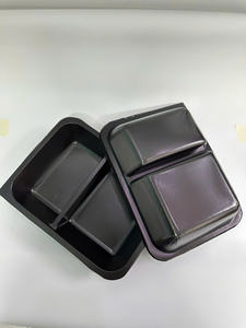 Customized PP/<b>PET</b>/PS Plastic Trays Luxury Black Disposable for Fresh Fruit Packaging - Product Image 5