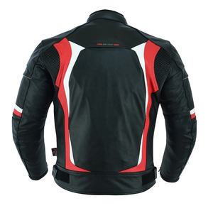 Veste de moto en cuir pour homme Vêtements imperméables pour homme Veste de moto de course en cuir pour homme - Product Image 2