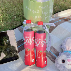 Refresco de Cola con Sabor a Fresa, Nuevo en el Mercado, 500 ml/Botella, Bebida Carbonatada con Sabor a Fruta - Product Image 5