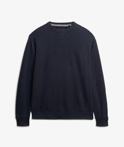 Sudadera con logotipo bordado en relieve personalizado, ropa de calle Vintage lavada de peso pesado, sudadera de gran tamaño para hombre - Product Image 4