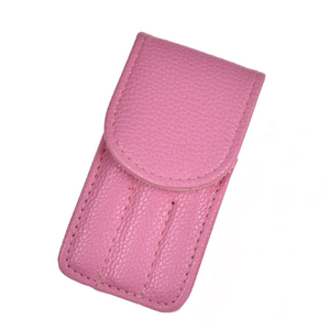Venta caliente bolsa de cuero personalizada para pinzas de pestañas nuevo estilo caja de almacenamiento de pestañas venta al por mayor uso de herramientas de belleza - Product Image 2
