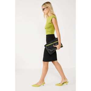 Top Corto para Mujer, Espalda Descubierta, Informal, Moderno, Estampado, Tejido de Punto, Spandex, Tallas XS a XL, Logotipo Personalizado y Decoración con Borlas para Otoño - Product Image 3