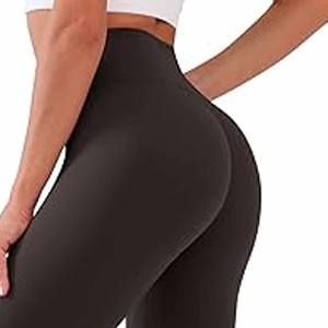 Leggings de entrenamiento de gimnasio de algodón 100% de alta calidad para mujer, ropa de Fitness más vendida, mallas de mujer de talla adulta hechas por vestido deportivo - Product Image 2
