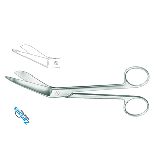 กรรไกรผ่าตัดผ้าพันแผลสแตนเลสคุณภาพสูง 14 ซม. ผู้ผลิตและส่งออกเครื่องมือผ่าตัด - Product Image 4