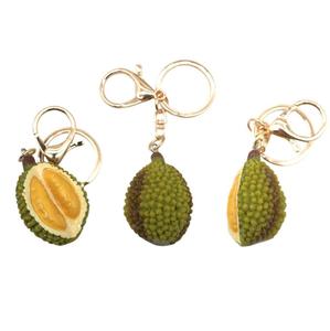 Llavero de resina con diseño de durián, creativo y personalizado, muy vendido, ideal como regalo. - Product Image 6