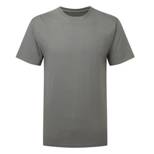 T-shirts unis pour hommes avec logo brodé 2023 nouveaux sports de course à pied vêtements décontractés hommes Polyester col arrondi, t-shirts sportifs - Product Image 4