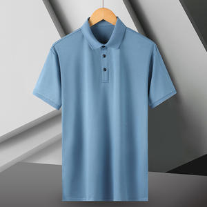 Camiseta Polo de Manga Corta para Hombre de Media Edad, de Poliéster de Secado Rápido, con Diseño Estampado y Bordado con Logotipo Personalizado OEM - Product Image 3
