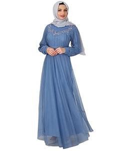Grande Taille Musulman Islamique Femmes Abaya Hijab Respirant Offre spéciale Caftan Abaya Hijab en gros - Product Image 2