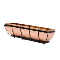 Pots de jardinière de fleurs suspendus en métal de Style ferme pour la plantation intérieure extérieure pour fenêtre balcon jardin décor à la maison