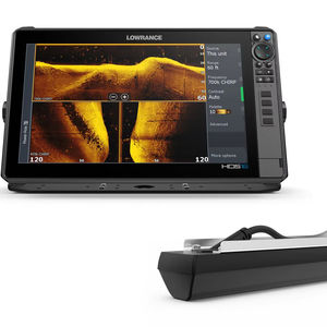 Nouveau détecteur de poissons en direct EU HDS-16 avec imagerie active, transducteur de montage sur tableau arrière 3 en 1, traceur C-MAP Plus - Product Image 4