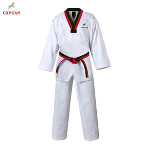 Uniforme de Taekwondo de Último Diseño, Conjuntos Hechos a Medida, Logotipo Personalizado en la Parte Delantera, 100% Algodón, Ligero y Ecológico - Product Image 1