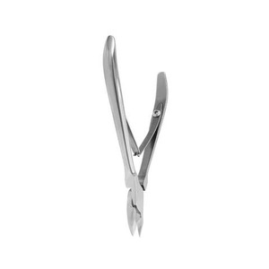 Baril Double ressort en acier inoxydable cuticules pinces à ongles professionnel cuticule Nail Art pinces tondeuses manucure dissolvant - Product Image 3