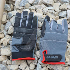 Gants de mécanicien en cuir pour la protection des mains, vente en gros, produit chaud, pour la vente en ligne - Product Image 6