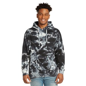 เสื้อฮู้ดผ้าออร์แกนิคหนาพิมพ์ลายดิจิทัลสำหรับผู้ชายผ้าผูกย้อมพิมพ์โลโก้ได้ตามต้องการ2025ฤดูใบไม้ร่วงฤดูหนาว - Product Image 1