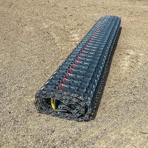 Alfombrilla de arrastre de metal plateado para béisbol y softbol, nivelación de campo resistente con cuerda de remolque para tracción manual o de vehículos - Product Image 1