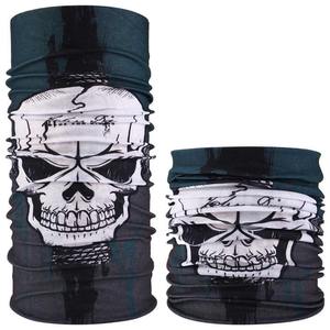 Estampado de calavera fantasmal Cara sin costuras Ciclismo al aire libre Cubierta de cara completa Polaina de cuello elástico Playa diaria - Product Image 5