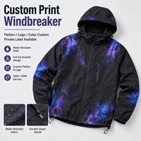 Veste à capuche thermochromique personnalisée IKDEER pour homme, résistante à l'eau, respirante, pour la rue et l'extérieur