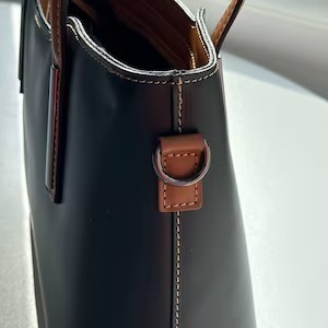 Phong cách Ý chính hãng Da chất lượng cao cuối tuần Tote Bag với dây kéo đóng cử<span class=keywords><strong>a</strong></span> tùy chỉnh màu sắc & logo - Product Image 4