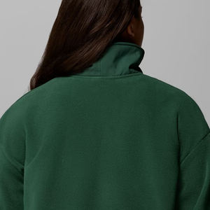 Impresión de Logotipo Personalizado para Pedidos al por Mayor, Sudadera Informal para Mujer, Tejido de Felpa con Cuello Camisero y Mangas Completas, Precio de Fábrica - Product Image 5