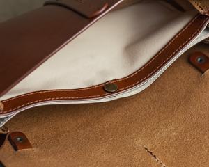 Haute qualité luxe en cuir véritable chariot petite taille bandoulière bandoulière Sve sac poignée mignon Style fermeture éclair Gifts-LCS-0085C - Product Image 5