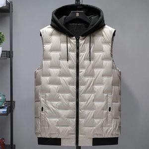 Chaqueta Acolchada con Capucha Unisex de Alta Calidad, con Cierre de Cremallera sin Mangas, Personalizable, Resistente al Agua/Viento, Informal, con Logotipo Frontal - Product Image 6