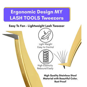 Professional <b>Eyelash</b> <b>Tweezers</b> Custom Logo Pink Plastic Lashes <b>Tweezers</b> Fiber Tip Available <b>Eyelash</b> Extension Solid <b>Tweezer</b> - Product Image 4