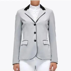 Última llegada de 2025, precio al por mayor, chaqueta de espectáculo personalizada, chaqueta de competición para mujer, chaqueta para montar a caballo, ropa ecuestre - Product Image 1