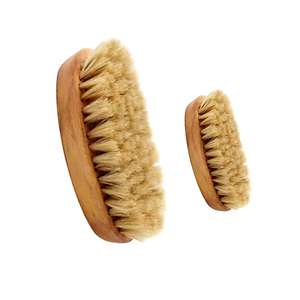 Único hombre personalizado precio de fábrica natural barba cepillo de madera barba cepillo CONJUNTO DE LA India - Product Image 6