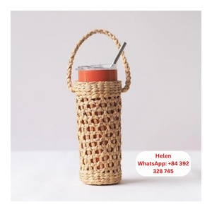 Produits écologiques-Porte-bouteille d'eau en rotin, porte-verres en rotin à prix imbattable de Kelly 99GD - Product Image 4