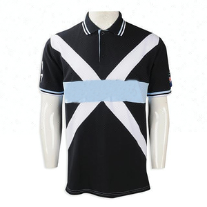 Venta caliente de los hombres de golf de manga corta para Polos logotipo personalizado 100% algodón Jersey sólido liso algodón poliéster en blanco - Product Image 1