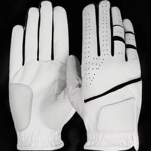 Gants de golf professionnels pour hommes gauchers, sur mesure, en cuir de mouton Cabretta de haute qualité, antidérapants, doux, respirants, pour l'extérieur - Product Image 2