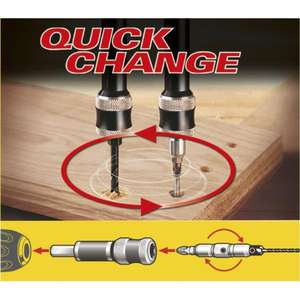 Foret HSS Stanley pour métal, acier à grande vitesse pour travaux sur métal, outil de qualité professionnelle - Product Image 1