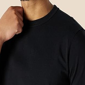 100% coton hommes t-shirts lavage à l'acide Vintage goutte épaule surdimensionné été hommes chemises Stock en vrac hommes vêtements - Product Image 3