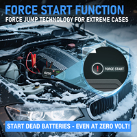 Batterie Externe OEM Puissante 16000mAh Portable 12V 3400AMP Lithium-ion Polymère avec Grand Écran Intelligent pour Moto et Voiture en Cas d'Urgence