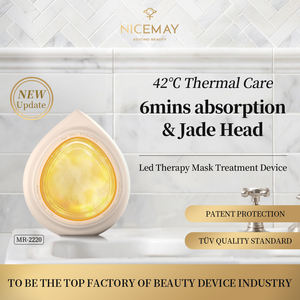 Masajeador facial de belleza multifuncional facial de jade térmico eléctrico - Product Image 2