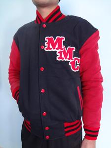 Blouson d'université vintage grande taille pour hommes Bomber d'hiver avec logo personnalisé en laine et cuir respirant avec impression personnalisée Vente en gros - Product Image 5