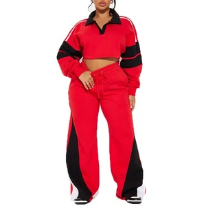 Survêtement ample et imprimé pour femmes Chemise à manches longues d'automne + pantalon long imprimé Ensemble décontracté deux pièces pour femmes africaines de grande taille - Product Image 1