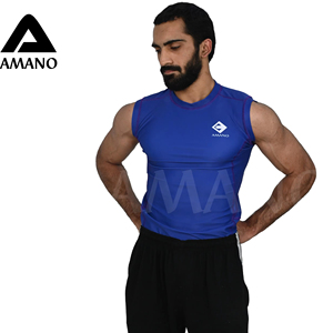 Wholesale <b>Custom</b> <b>Compression</b> <b>Shirts</b> Youth Sublimation Rash Guard OEM <b>Design</b> Logo Men's Rash Guard In Low Price Amano Sports - Product Image 1